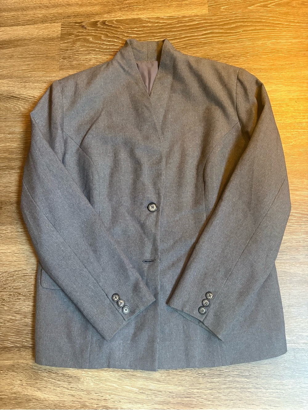 Classic Tailored Women's Blazer - Grey